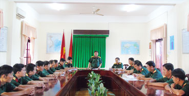 NGHIÊM TÚC KHẮC PHỤC CÁC MẶT HẠN CHẾ, XÂY DỰNG ĐƠN VỊ VỮNG MẠNH TOÀN DIỆN