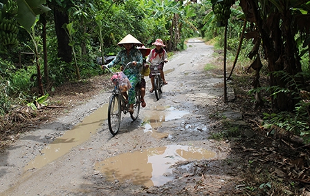Đề nghị đẩy nhanh tiến độ thi công đường giao thông