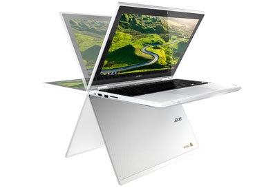 Chromebook hướng đến môi trường máy tính bảng