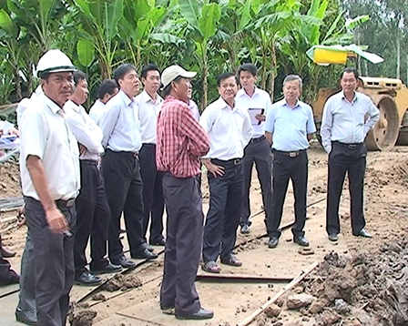 Kiểm tra công  tác giải phóng mặt bằng các Dự án do Ban quản lý Dự án 6 làm chủ đầu tư