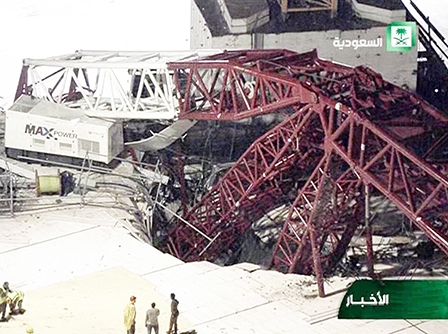 Thảm họa trong vụ sập cần cẩu ở thánh địa Mecca