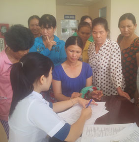 Tầm soát ung thư miễn phí cho 509 lượt người dân