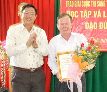 Tác giả Trương Huy Hoàng đoạt giải Nhất