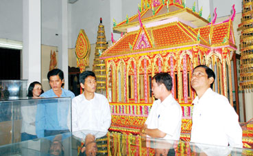 សារមន្ទីរខេត្តសុកត្រាំងទាក់ទាញភ្ញៀវទេសចរ