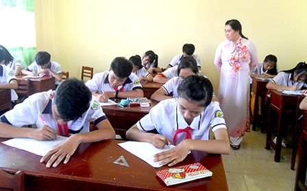 Nỗ lực xây dựng trường đạt chuẩn quốc gia