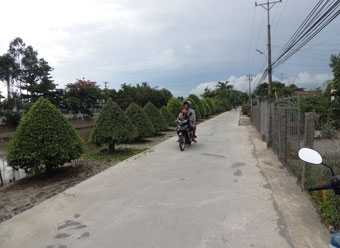 Tạo hiệu ứng lan tỏa
trong xây dựng nông thôn mới