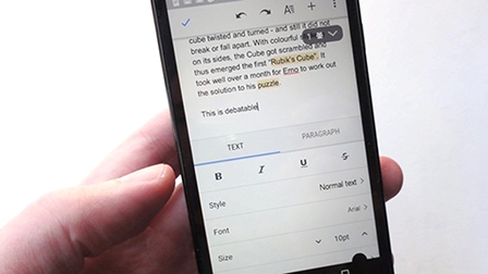 Những thủ thuật hữu ích cho Google Docs