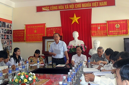 Thống nhất chủ trương di dời Trường THPT chuyên Lý Tự Trọng về điểm Trường THPT Phú Thứ