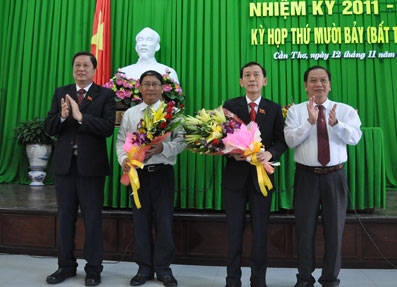 Đồng chí Võ Thành Thống được bầu làm Chủ tịch UBND thành phố