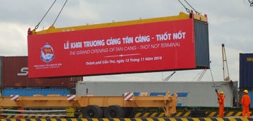 Khai trương cảng Tân Cảng - Thốt Nốt