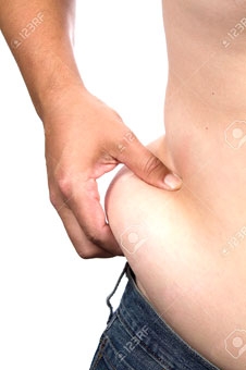 Bụng ngấn mỡ nguy hại hơn cả béo phì