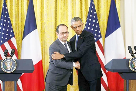 Mỹ, Pháp thề sát cánh diệt IS