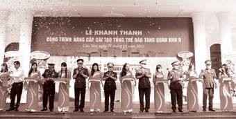 Khánh thành công trình
nâng cấp, cải tạo tổng thể
Bảo tàng Quân khu 9