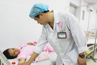 Giúp thai phụ thoải mái khi vượt cạn