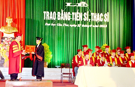 Trường Đại học Cần Thơ tuyển 1.140 học viên 
cho các ngành đào tạo thạc sĩ