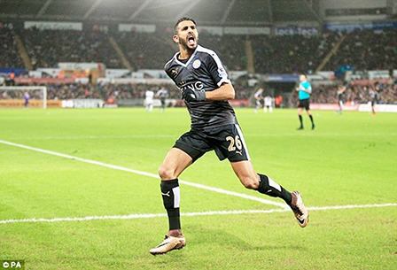 Riyad Mahrez  Ngôi sao đang lên của Leicester City