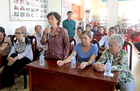 Đẩy mạnh tuyên truyền
thủ tục hành chính đến người dân