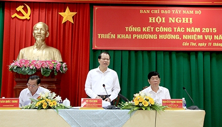 Cần hỗ trợ vùng Tây Nam bộ thu hút đầu tư, phát triển kinh tế hợp tác và mở rộng thị trường nông - thủy sản