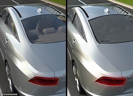 Kính xe hơi "thông minh"