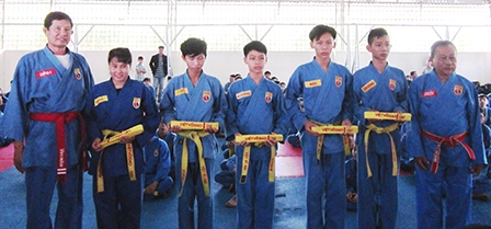 TP Cần Thơ tổ chức kỳ thi trung đẳng Vovinam mở rộng 2015