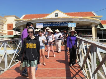 Tiền Giang: Lượng khách du lịch tăng mạnh ngày đầu năm