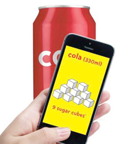 Ứng dụng đo lượng đường trong thực phẩm