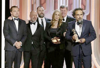 “The Revenant” thắng lớn tại Quả cầu vàng 2016
