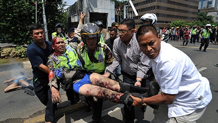 Indonesia: Tấn công liên hoàn chấn động Jakarta