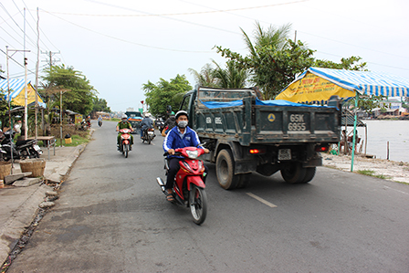 Đề nghị phân bổ nguồn vốn Quỹ bảo trì đường bộ
tăng thêm cho TP Cần Thơ