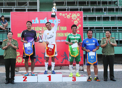 Bế mạc Giải bóng đá, bóng chuyền nam nữ mừng Đảng mừng Xuân Bính Thân năm 2016