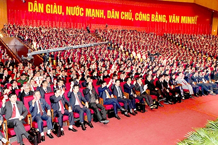 Hôm nay, 21-1, khai mạc Đại hội đại biểu toàn quốc
lần thứ XII Đảng Cộng sản Việt Nam