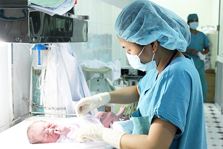 Giúp sản phụ “vượt cạn” nhẹ nhàng