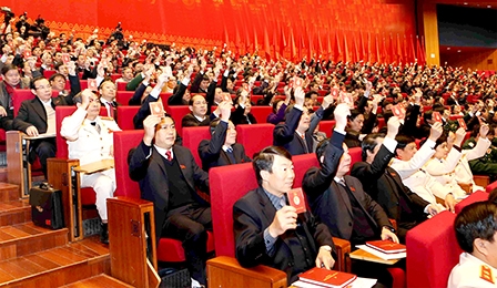 Công bố kết quả bầu cử BCH Trung ương khóa XII