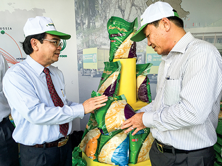 Ra mắt sản phẩm gạo thương hiệu "Gạo Sông Hậu"