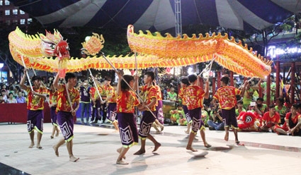 29 đội Lân Sư Rồng tranh tài