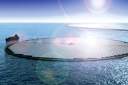 Ấn Độ xây nhà máy điện năng lượng mặt trời 
nổi lớn nhất thế giới