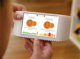 Thiết bị giám sát chất lượng không khí di động