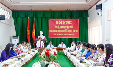 TẬP TRUNG KHẮC PHỤC HẠN CHẾ, 
XÂY DỰNG ĐƠN VỊ VỮNG MẠNH