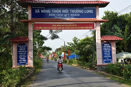 Phong Điền sẵn sàng “cán đích” huyện nông thôn mới