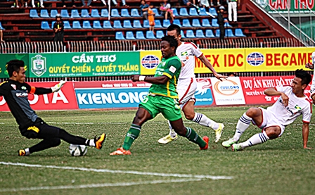 XSKT Cần Thơ giành 3 điểm đầu tiên