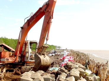 Có thể tiếp tục tận dụng nguồn nước ngọt duy trì trong 1 tuần khi thủy triều vừa và thấp để phục vụ sản xuất