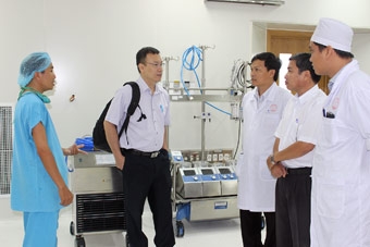 Tháng 6-2016, Bệnh viện Đa khoa TP Cần Thơ  
triển khai phẫu thuật tim