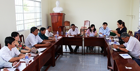 TÍCH CỰC CHUẨN BỊ CHO CUỘC BẦU CỬ 
ĐẠI BIỂU QUỐC HỘI VÀ HĐND CÁC CẤP