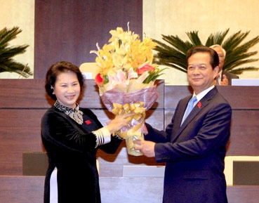 Quốc hội chấp thuận miễn nhiệm chức danh 
Thủ tướng Chính phủ đối với ông Nguyễn Tấn Dũng