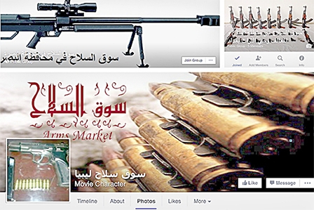 Báo động tình trạng buôn bán vũ khí trên Facebook