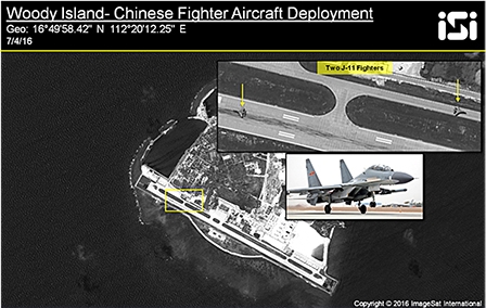 Trung Quốc đưa chiến đấu cơ trái phép ra Hoàng Sa