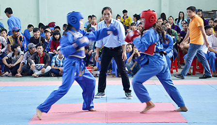 Vovinam An Giang phát triển mạnh