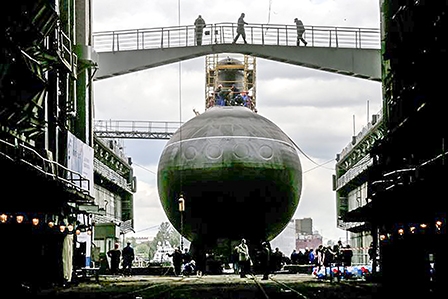 Nga tăng cường tuần tra biển bằng tàu ngầm