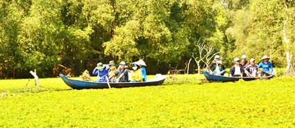 Trà Sư - mùa không nước nổi