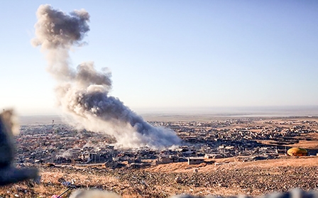 Mỹ áp dụng chiến thuật 
“gõ mái nhà” để đánh IS